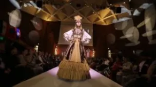 Казахские национальные наряды представили на модном показе в Лондоне