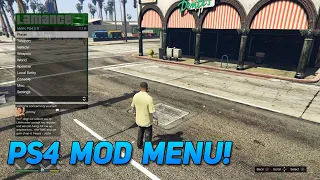 GTA5 PS4 MOD MENU FUN (PS4 MODDING)