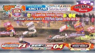 BriSCA F1 StockCar Racing Final April 25 2015, King's Lynn Adrian Flux Arena