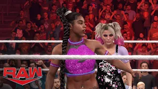 WWE 2K22 - RAW : Bianca Belair vs. Alexa Bliss - Raw Women's Championship