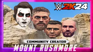 *MOUNT RUSHMORE* of WWE 2K24 Community Creators