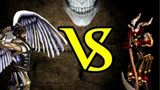 Heroes of Might and Magic III. Archangel vs Arch devil