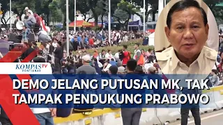 Pantauan Terkini Aksi Demo Massa jelang Hasil Putusan Sidang Sengketa Pilpres