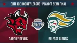 Cardiff Devils vs Belfast Giants (highlights) Semi-final 2! April 20th, 2024