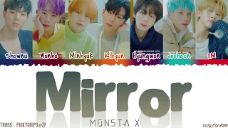 MONSTA X (몬스타엑스) - 'MIRROR' Lyrics [Color Coded_Han_Rom_Eng]