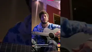 Sebastian Cantando "en guerra" en el vivo de hoy