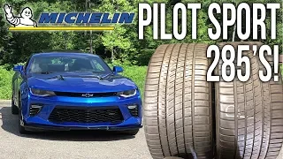 Michelin 285's on The Camaro