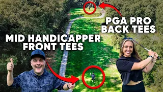 Can I Beat a PGA PRO Playing Off The FRONT TEES? | Tubes v Liv Cooke 🏌🏼‍♀️🏌️‍♂️