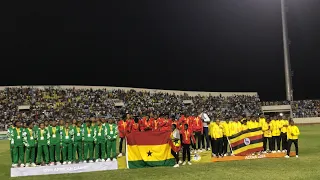 Medal presentation for Ghana 🥇, Nigeria 🇳🇬 and Uganda 🇺🇬 after the end of All African Games ⚽️