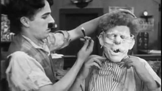 Charlie Chaplin - Barber scene