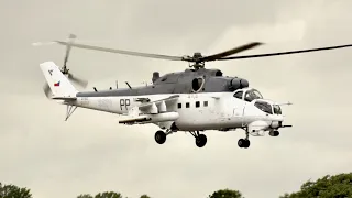 MIL MI-24 and MI-35 Flying Tank Helicopter Special Compilation Czech Air Force