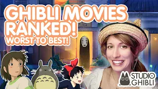 We Ranked ALL Studio Ghibli Movies! Worst to Best!