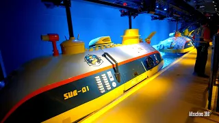 LEGO Submarine Ride with Real Sea Animals | Better than Disneyland Finding Nemo Ride?