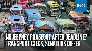 No jeepney phaseout after deadline? Transport execs, senators differ