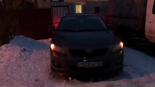 Американские габариты на Toyota Corolla 150