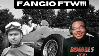 MR FANGIO!!!! American Reacts To What Made Juan Manuel Fangio Great!!!