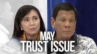 24 Oras: Duterte kay Robredo: “I cannot appoint her as a cabinet member if that is the way...