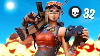 32 KILLS SOLO SQUAD ON CONTROLLER! FORTNITE CHAPTER 2