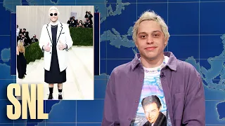 Weekend Update: Pete Davidson on the Met Gala - SNL