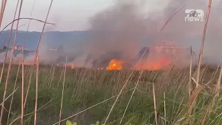 Top News- Regjistrohet vatër zjarri në Tale, rrezikon disa objekte