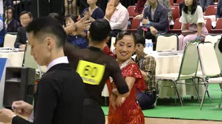 4K 2017 The Prince Mikasa Cup in Tokyo | キンタロー・ロペス組 | ラテン3次予選 CHACHACHA