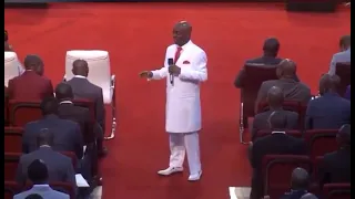 BISHOP DAVID OYEDEPO GETTING ANGRY WITH THE DEVIL PART 2