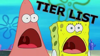 Tier List Videojuegos de Bob Esponja