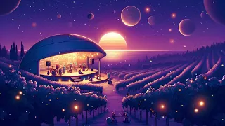 Cosmic Vineyard Serenade: Music Channel with Extraterrestrial Wines and Twilight Pathways