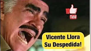 Vicente Fernandez LLORA en SU ÚLTIMO CONCIERTO! (Chente llora en su despedida)