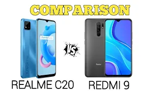 Xiaomi Redmi 9 Vs Realme C20 Comparison | 2GB Ram Vs 3GB Ram