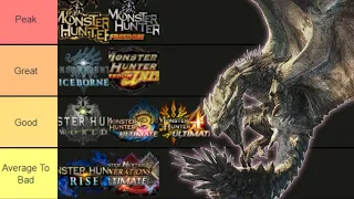 Monster Hunter Games Ranked (Tier Style!)