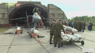 День открытых дверей на военном аэродроме