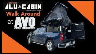 Alu-Cab Alu-Cabin at AVO...Canopy Camper for Full Size Trucks!