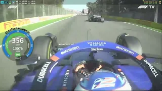 Lance Stroll Moving Excessively As Logan Sargeant Is Trying To Overtake Him