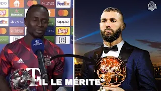 QUAND LES FOOTBALLEURS RÉAGISSENT AU BALLON D'OR DE BENZEMA !