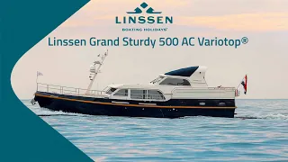 Charter this Beautiful Linssen Grand Sturdy 500 AC Variotop® named Blueberry
