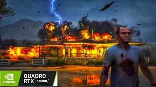 GTA V Remastered 2021 8K RTX 3090 60FPS Ultra Realistic Graphics Mod - PART 15