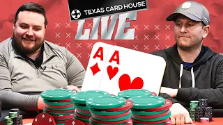 $5/$10/$25 No-Limit Hold'em HIGH STAKE POKER Cash Game | TCH LIVE Dallas