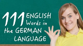 German Lesson - 111 English Words in the German Language - A2