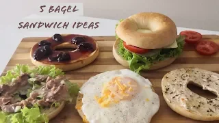 5 Bagel Sandwich Ideas