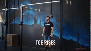 #004 Toe Rises || Bar Muscle-up Skills