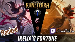 Irelia's Fortune: Gun's Blazing, Blade's Dancing | Legends of Runeterra LoR