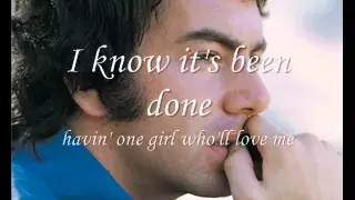 Neil Diamond - Solitary Man (W Lyrics)