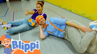 Blippi and Meekah Learn to Dance at Creation Station Studio City! | Educational Videos For Kids