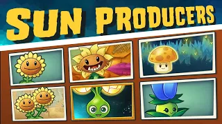 Everything you need to know about sun producers PvZ2