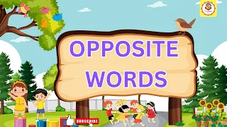 Learn Opposite Words| Opposite Words in English| Antonym for Kids |Opposite words|@toodleskids01