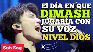 THE DAY DIMASH PLAYED WITH HIS VOICE LEVEL GOD - EL DÍA EN QUE DIMASH JUGO CON SU VOZ NIVEL DIOS