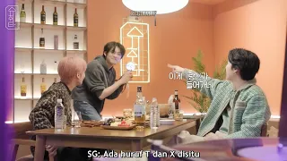 [INDO SUB] [SUCHWITA] EP.8 SUGA with YEONJUN & TAEHYUN