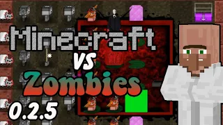 Minecraft vs Zombies 2 "0.2.5" by Cuerzor (fan game) Full Gameplay (without lawn mower)