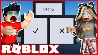 MATEMATICKÉ OBBY OD RADICALA JE MOC TĚŽKÉ!😨➕➖ Roblox w/@Makousek